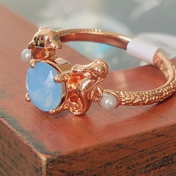 💍2 for $20 Fragrant Jewels Dolphin & Seahorse Ring - Picture 2 of 8